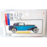 A Pocher 1/8 scale white metal and plastic kit for Rolls Royce Phantom 2 Sedonka coupe 1932,