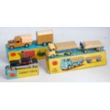 Three various boxed and playworn Corgi Toys diecasts to include No.