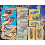 15 various mixed release Matchbox diecast vehicles to include Superfast,