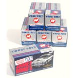 Corgi Toys, Trade Box of 6 James Bond Aston Martin DB5, model number 04206,