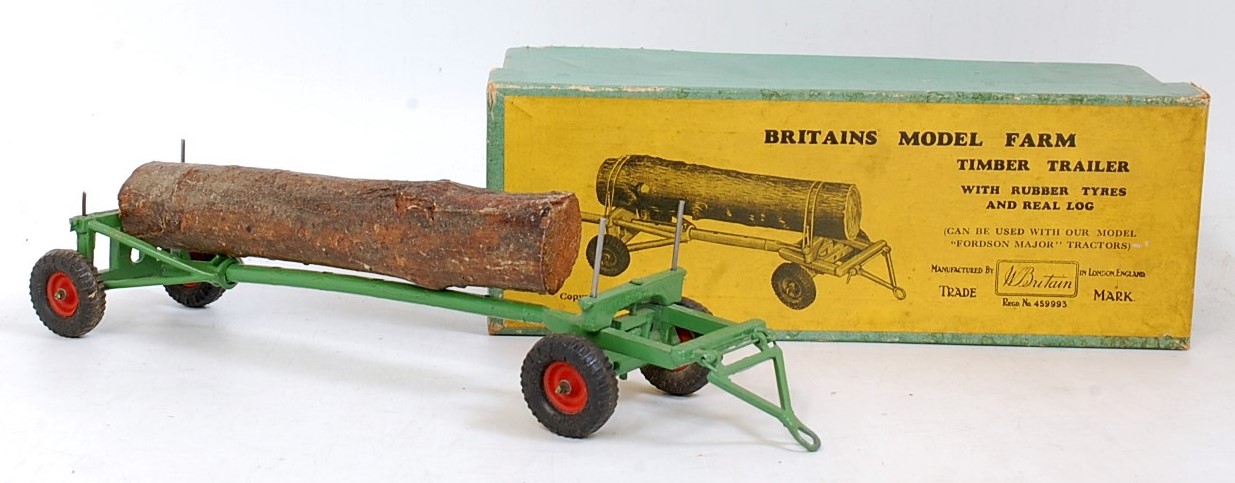 A Britains Farm Series boxed farm implement and wagon group, to include No. - Image 2 of 2