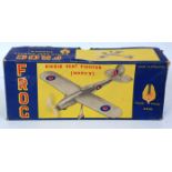A Frog Models boxed Mk5 single seater fighter aircraft,