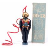 A Saxon Tower Toy boxed model titled The Diver appears complete in original box with instruction