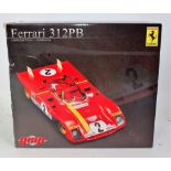 A GMP High Detail 1/18 scale model of a Ferrari 312PB, in the original polystyrene packed box,