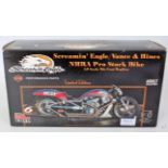 A Racing Champions by ERTL limited edition 1/9 scale model of a Harley Davidson Screaming Eagle