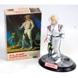 A Revell kit built model of Flash Gordon and the Martian,