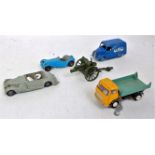 Fifteen various loose playworn Dinky Toys, Budgie Toys and other diecast models,
