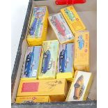 Ten various boxed Atlas edition Dinky Toy diecast vehicles to include No.