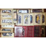 18 various boxed Matchbox Models of Yesteryear to include Y13 1918 Crossley Ambulance,