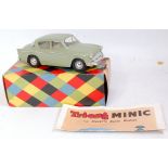 Triang 1/20th scale plastic battery operated model of a Hillman Minx,