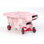 A G&M Originals 1/32 scale white metal and resin model of a Marshalls threshing machine,