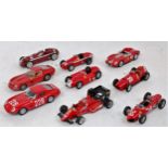 9 various loose modern release 1/43 scale diecast to include Brumm,