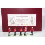 A Britains modern release limited edition Kings Own Royal Border Regiment boxed set No.