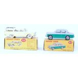 A Dinky Toys boxed saloon group, two examples to include No.