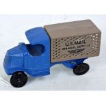 A rare Tootsie Toys of America US Air Mail Service delivery van,