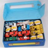 20 various Matchbox Powertrack racing cars, mixed examples to include Jaegermeister and Vaillant,