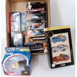 Ten various boxed modern release Corgi Toys James Bond 007 diecasts to include From Russia with