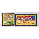 A Britains Circus series boxed figure group, to include; No.8668 Strongman and weights, and No.