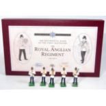 A Britains modern release limited edition Royal Anglian Regiment boxed set No.