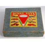 A Dinky Toys pre-war empty gift set No. 25 Commercial Motor Vehicles box, box No.