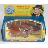 Corgi Toys, 290 Kojaks Buick, comprising bronze body with white interior and 2 figures,