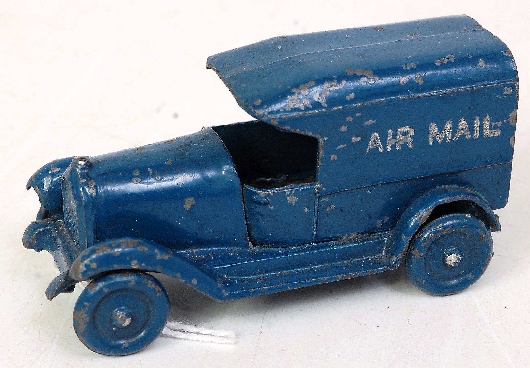 A Taylor & Barratt Airmail van finished in RAF blue, with silver livery,