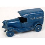 A Taylor & Barratt Airmail van finished in RAF blue, with silver livery,