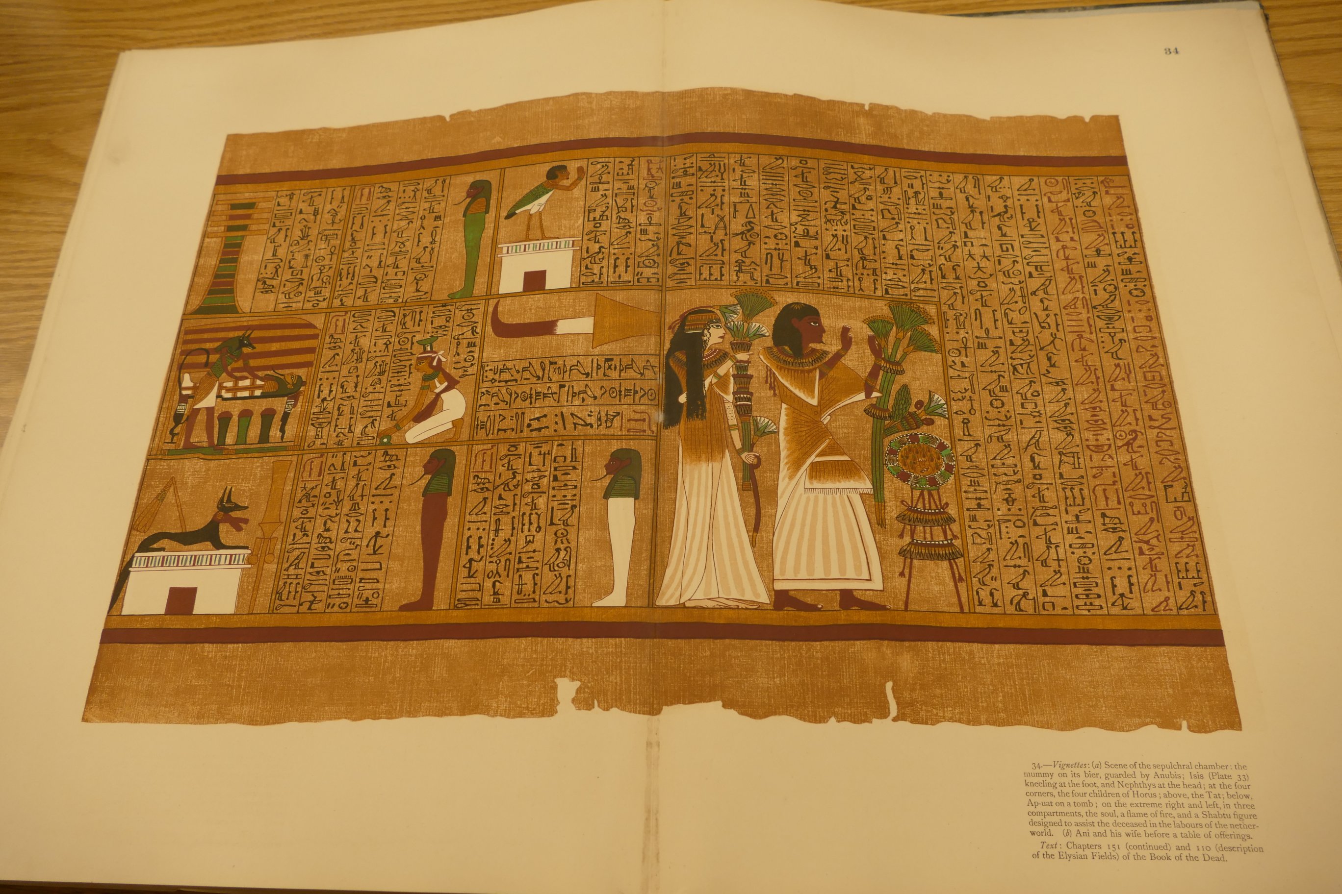 BRITISH MUSEUM, London, The Book of the Dead, 1890, folio, text introduction P. - Image 9 of 11