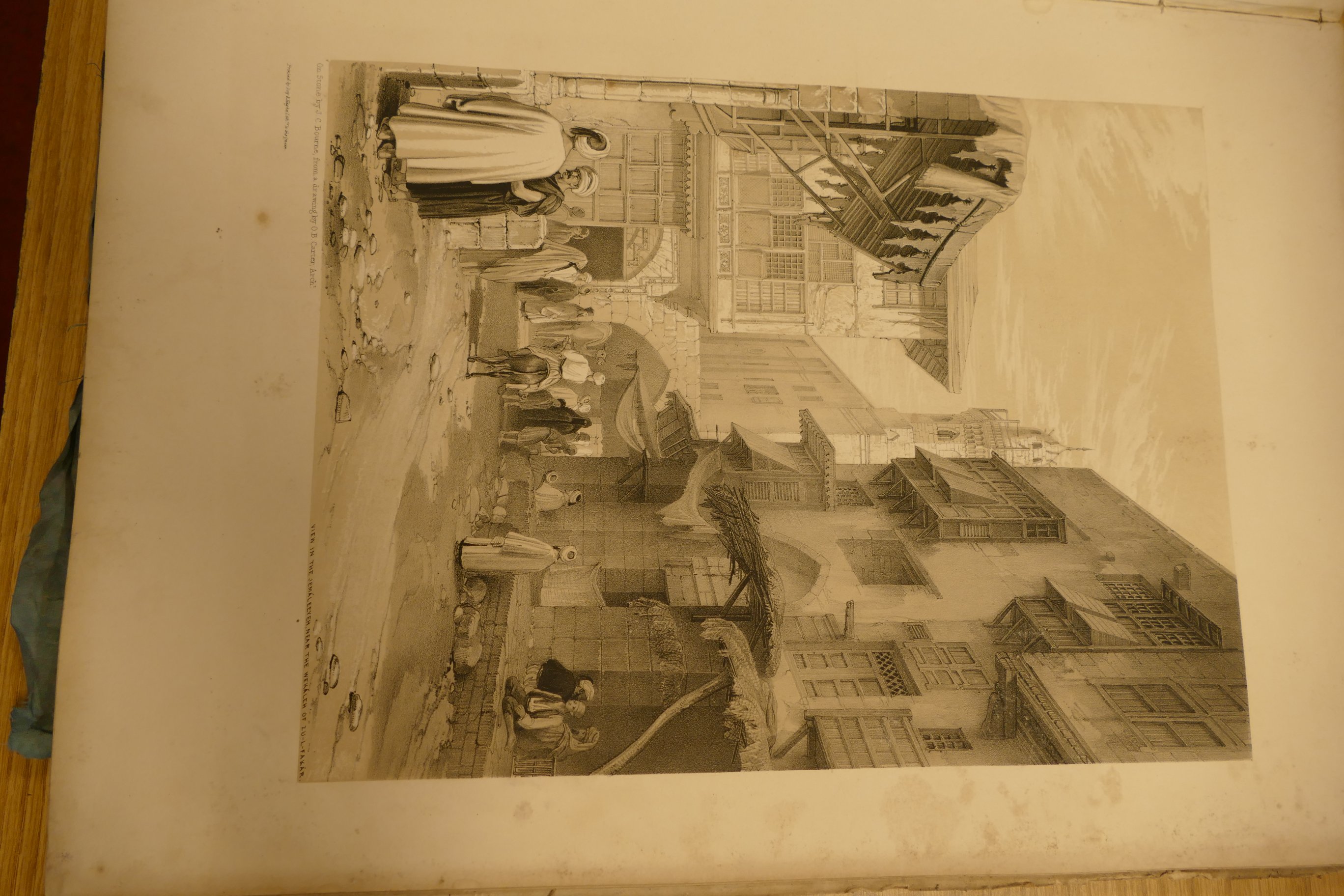 HAY, Robert, Illustrations of Cairo, London 1840, folio, very worn half calf, shaken, - Image 14 of 20