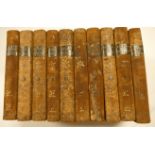 BUFFON's Natural History, London, 8vols (of 10?, lacks vols.