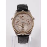 A gents steel Breitling World Quartz wristwatch, model number 80840, reference 1851,
