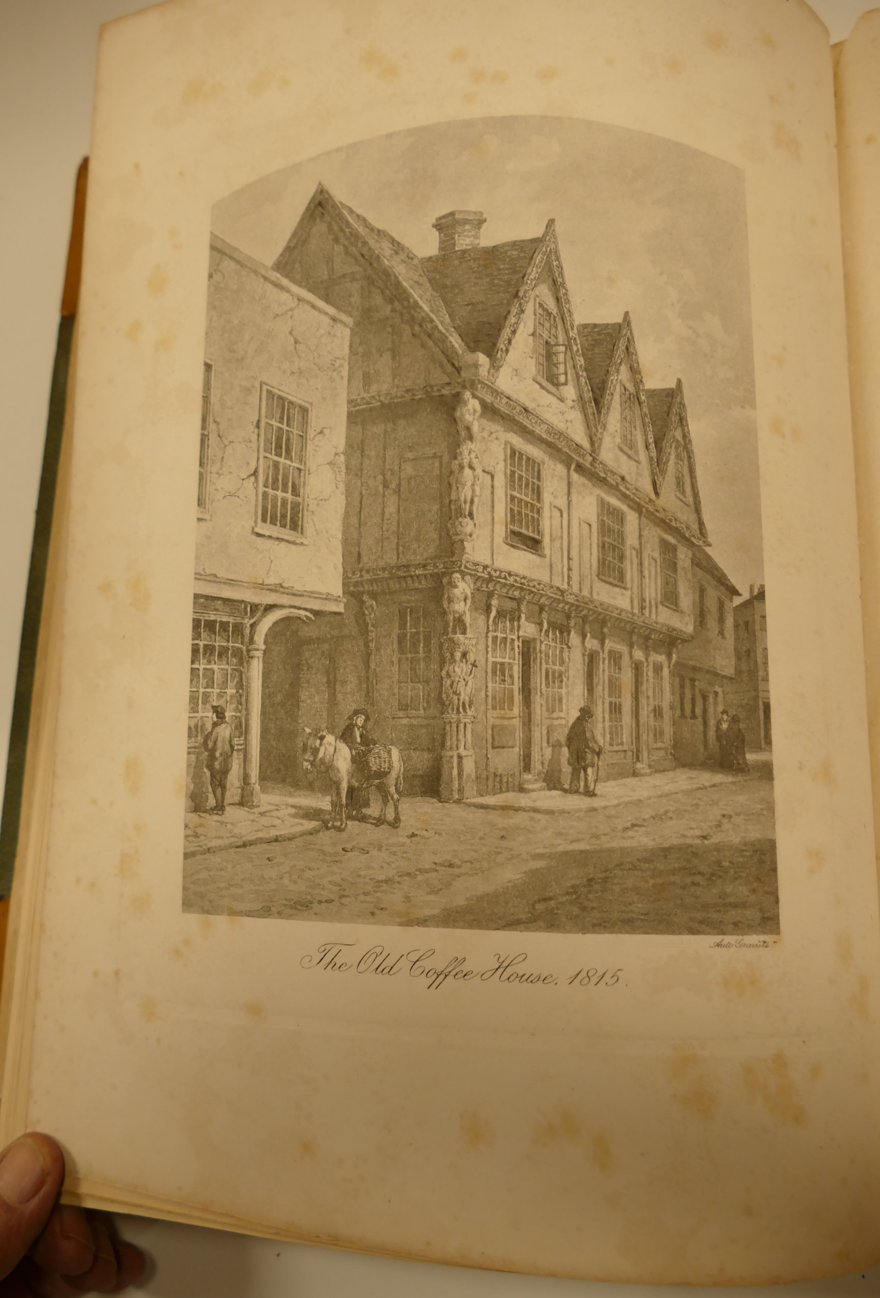 GLYDE, John, Illustrations of Old Ipswich, Ipswich 1889, folio, half calf, - Image 4 of 4