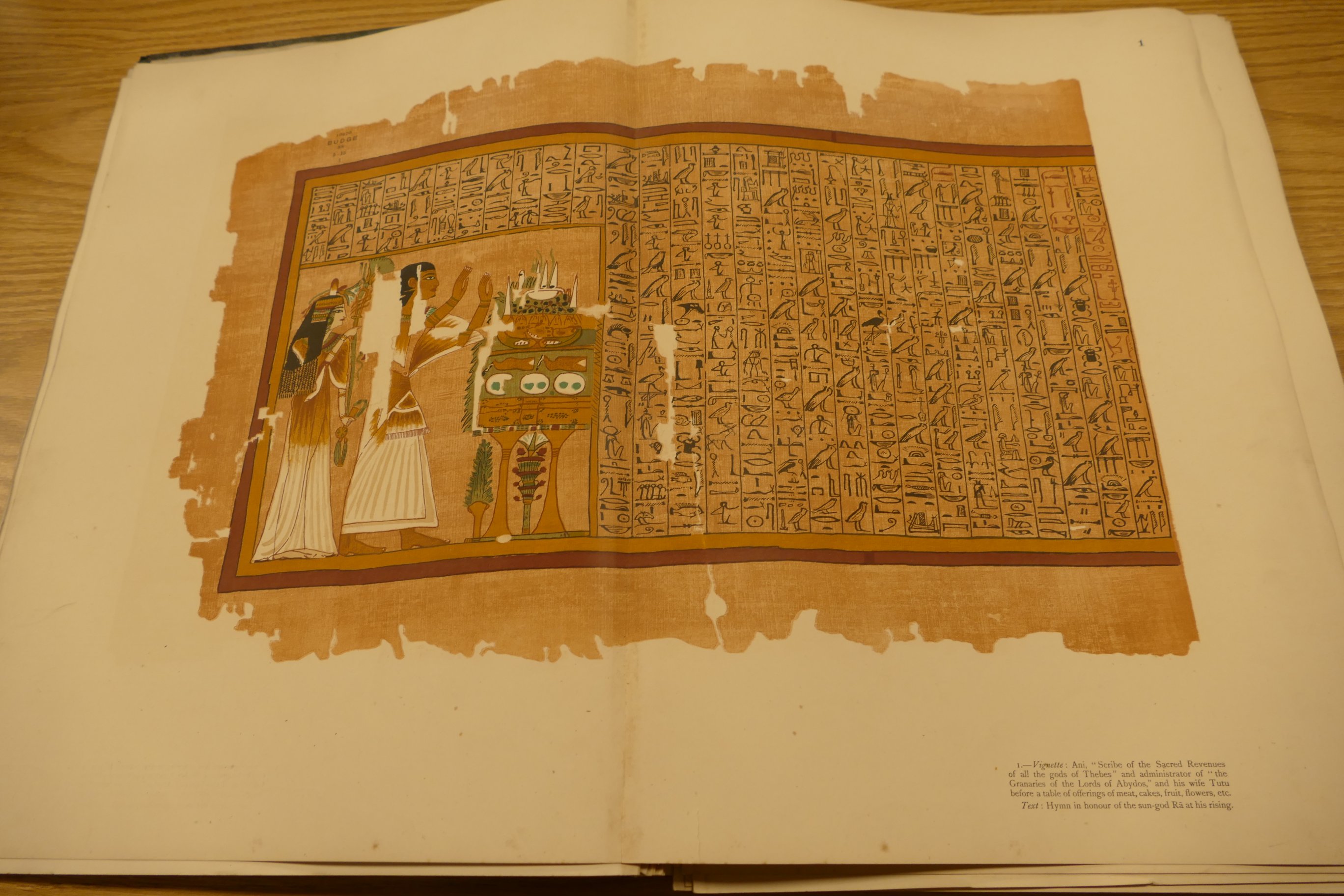 BRITISH MUSEUM, London, The Book of the Dead, 1890, folio, text introduction P. - Image 3 of 11