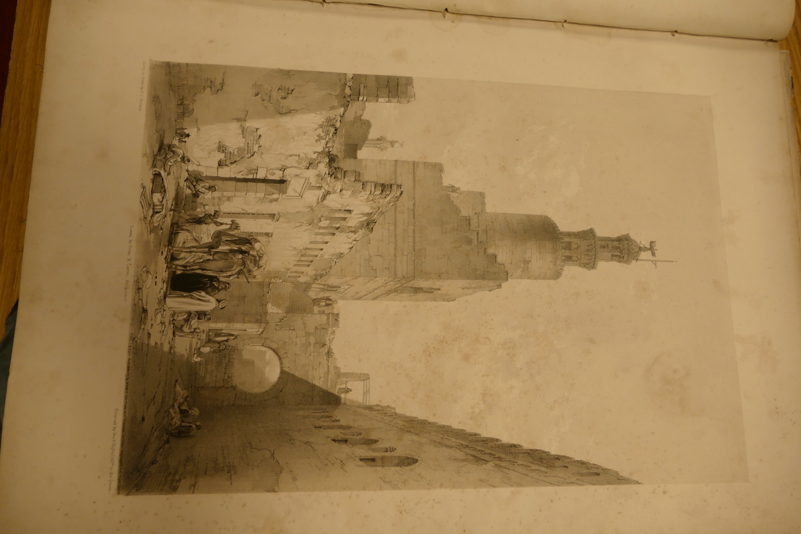 HAY, Robert, Illustrations of Cairo, London 1840, folio, very worn half calf, shaken, - Image 8 of 20