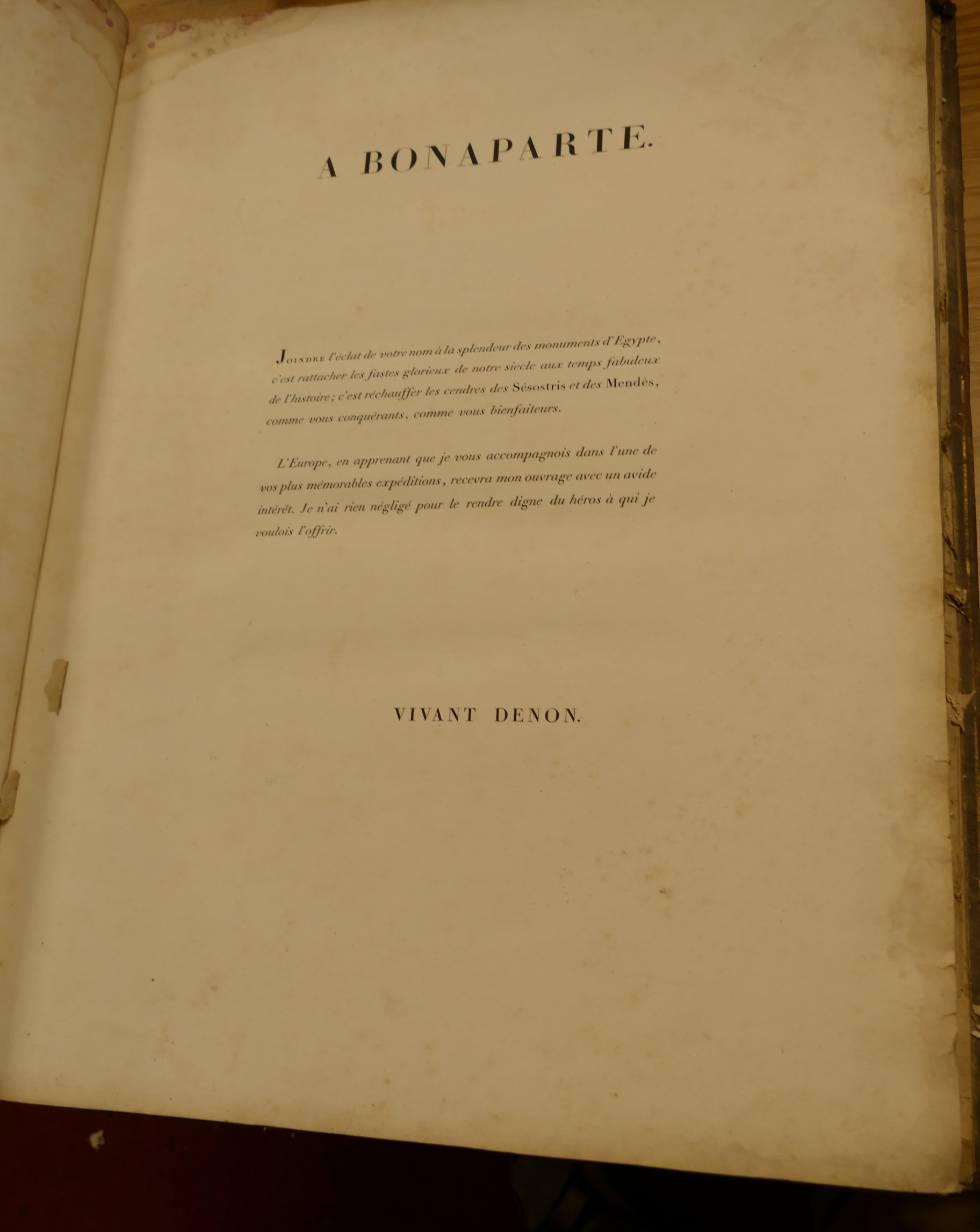 DENON, Dominique Vivant Bason, Voyage dans la basse et la haute Egypte... - Image 3 of 17