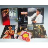 Approx 60 1960s and later vinyl records, to include David Bowie, The Bee Gees, Prince,