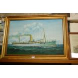 Early 20th century school - pair of marine studies to include the SS Plassy,