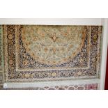 A contemporary Keshan rug,