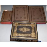 A Holy Bible 1872 Lewins Life of St Paul, two volumes 1878, and Farrar's Life of Christ, all in fine