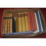 A box of assorted Edwardian and later volumes of The Connoisseur