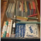 A box of miscellaneous maps, travel gruides and ephemera