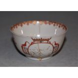 A 19th century European tea bowl,