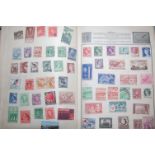 An Ajax stamp album and contents, to include Great Britain 1d lilac etc