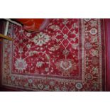 A Persian style Royal Keshan pure new wool pile rug, 238x170cm