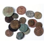 Mixed lot of 18 Roman coins,