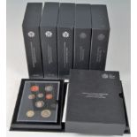 Great Britain, five cased Royal Mint proof coin set Collectors Edition 2013-2017 inclusive,