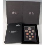 Great Britain, two 2008 Royal shield of arms proof collections,