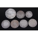 England / Great Britain, mixed lot of hammered silver and milled coins,