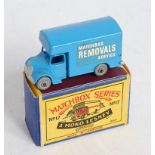 A Matchbox 1-75 series No.17A Bedford removals...