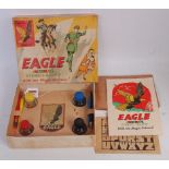 An Eagle Dan Dare stencil outfit dated 1953,...